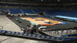 Stanford and south carolina punched their tickets to this year's final four, joining arizona and uconn on the biggest stage of women's college basketball. Ncaa Women S Final Four Court Unveiled At The Alamodome Kabb