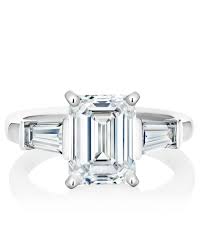 2.00ct emerald cut red garnet women's engagement ring 14k white gold plated. 34 Elegant Emerald Cut Engagement Rings Martha Stewart