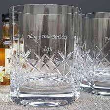 Personalised Whisky Tumblers Duo Gift Set