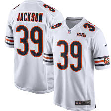 There are 707 chicago bears jersey for sale on etsy, and they cost $36.78 on average. Men S Nike Eddie Jackson White Chicago Bears 100th Season Game Jersey