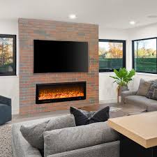 Whole Electric Fireplace Recessed