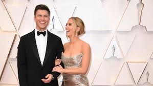 Per scarlett johansson è il terzo marito: Scarlett Johansson Und Colin Jost Freuen Sich Uber Sohn Cosmo Film At