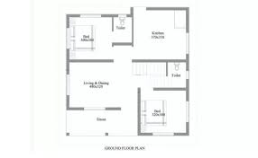 single floor low budget house and plan