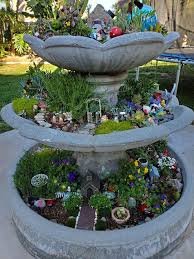 Fairy Garden Fountain Fairy Garden