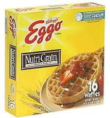 eggo waffles with nutri grain whole