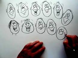 That is why you can't just suddenly choose to be really happy. How To Draw Happy Cartoon Expressions Youtube