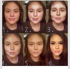 contouring make your face look