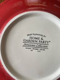 Garden Party Stoneware Plates