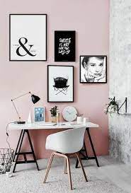 decorate home office walls