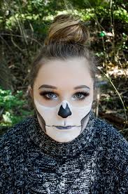 halloween skull makeup tutorial the edge