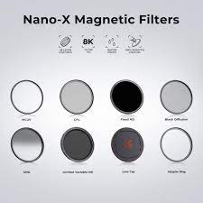 72mm Cpl Circular Polarizer Magnetic Lens Filter Hd Waterproof Scratch Resistant Anti Reflection Nano X Series