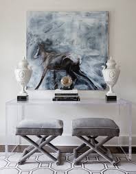 Lucite Console Table Contemporary