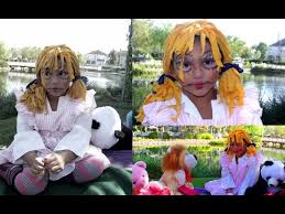 diy rag doll wig makeup costume