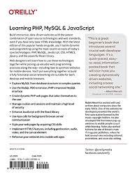 learning php mysql javascript a
