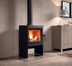 Hergom E 40 Freestanding Wood Fireplace