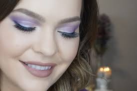 pantone ultra violet makeup look