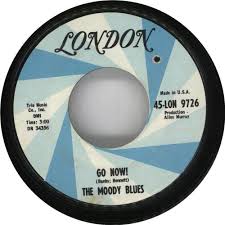 Moody Blues Go Now! US 7" vinyl single (7 inch record) (741046)