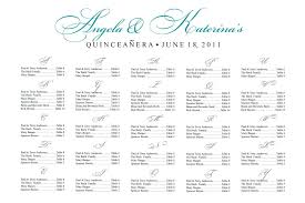 Free Wedding Table Seating Plan Template Chart Document Templates
