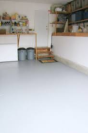 How To Paint A Garage Floor Clean And