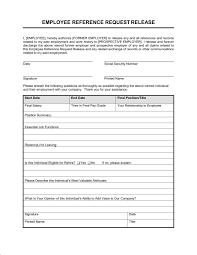 Reference Request And Release Template Word Pdf By Business In