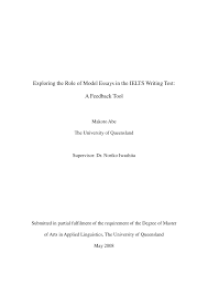 pdf exploring the role of model essays in the ielts writing test a pdf exploring the role of model essays in the ielts writing test a feedback tool