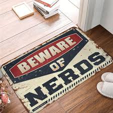 cakjuice farm mat beware of nerds rug