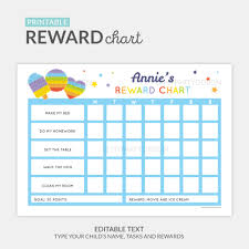 pop reward chart printable fidget
