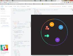 Javascript D3 Doughpie Bubble Chart Combo With Animation