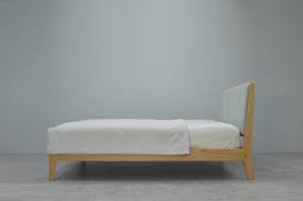 wooden bed frame beaumont edition