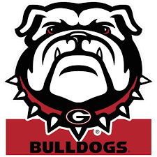 Georgia Bulldogs Mascot Table Sign Image 1 Bulldog Mascot