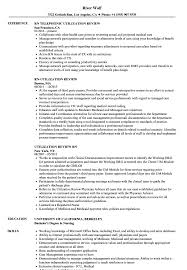 Rn Utilization Review Resume Samples Velvet Jobs