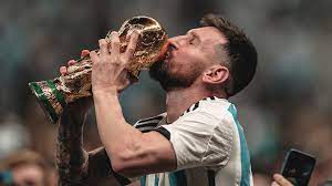 lionel messi fifa world cup 2022 trophy