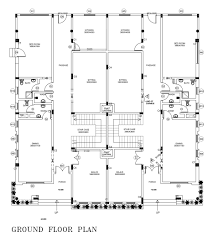 twin villa floor plan with side