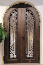 Villa Main Entrance Doors Wrought Iron
