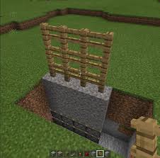 how to make a working castle gate in 8