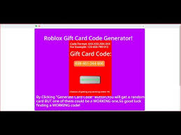 i made a roblox gift card code