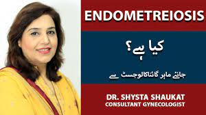 A condition in which cells from the lining of the uterus grow outside the uterus: Endometriosis Causes Symptoms Treatment In Urdu Endometriosis Kya Hai Dr Shysta Shaukat Youtube