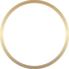 vector round frame png clipart png