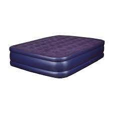 queen double high inflatable air bed