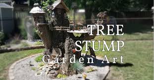 14 Creative Tree Stump Ideas For