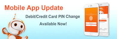 change your debit or credit card pin