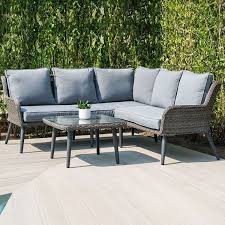 Rattan garden furniture is more popular than ever. B Q Corner Sofa Garden Off 52
