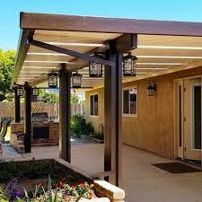 Solid Alumawood Patio Cover With