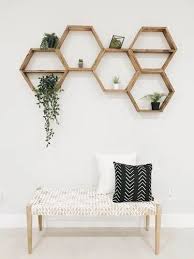 Hexagon Shelves Honeycomb Shelf