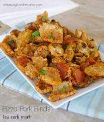 pizza pork rinds step away from the carbs