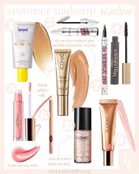 easy dewey makeup routine lombard and