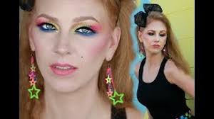 80s pop star halloween makeup