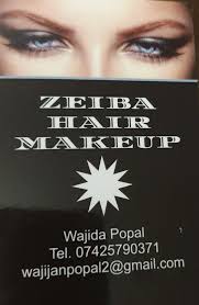 zeiba hair and makeup artist hounslow