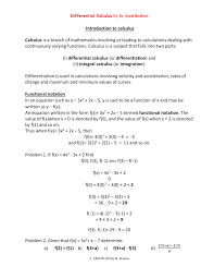 Calculus i or needing a refresher in some of the early topics in calculus. Pdf Differential Calculus For Engineers