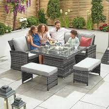 Rattan Garden Furniture Dining Rattan